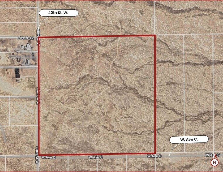 NEC 40th W. &  W. Ave C st, Lancaster, CA à vendre - Photo de l’immeuble – Image 3 sur 3