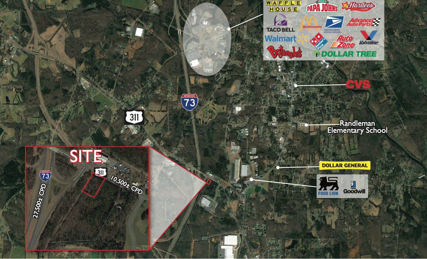 0 Hwy 311, Randleman, NC à vendre Photo principale– Image 1 sur 4