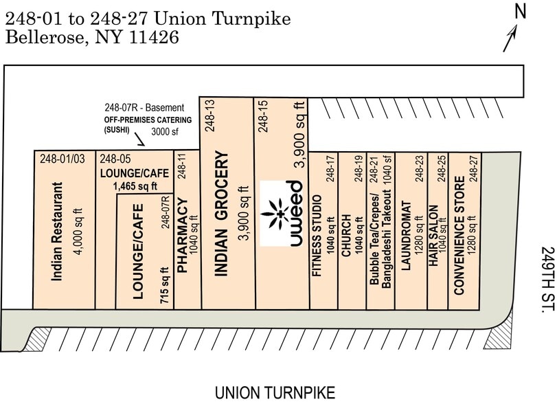 248-01-248-27 Union Tpke, Bellerose, NY à vendre - Plan de site – Image 2 sur 25