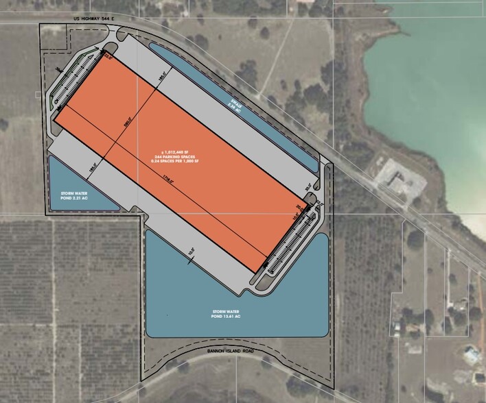 0 US Highway 544 E, Haines City, FL à louer - Plan de site – Image 2 sur 4