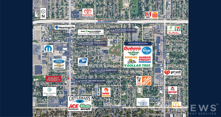 25523 Van Dyke Ave, Center Line, MI à vendre - Photo de l’immeuble – Image 3 sur 3