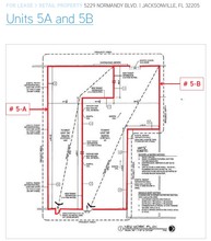 5229 Normandy Blvd, Jacksonville, FL à louer Plan d’étage– Image 1 sur 1