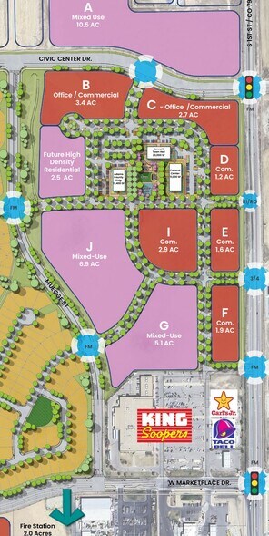NWC Interstate 71 & SH79, Bennett, CO à vendre - Plan de site – Image 1 sur 1