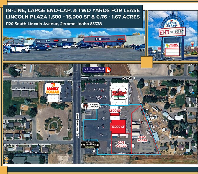 1120 S Lincoln Ave, Jerome, ID à louer - Photo principale – Image 1 sur 11