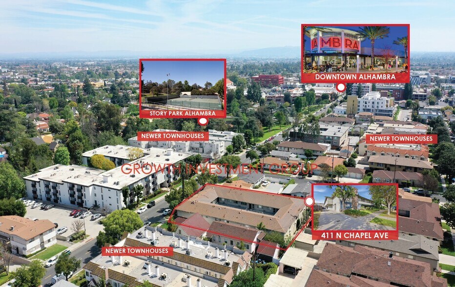 411 N Chapel Ave, Alhambra, CA à vendre - Photo de l’immeuble – Image 3 sur 30