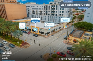 Plus de détails pour 280-284 Alhambra Cir, Coral Gables, FL - Bureau à louer