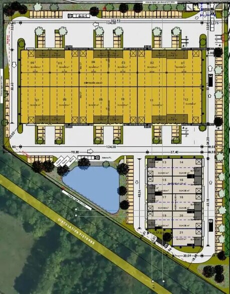 Local d'activités dans Beaune à vendre - Plan d’étage – Image 3 sur 4