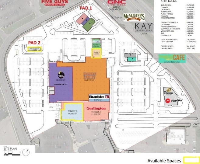 1250 Boardman Road, Jackson, MI à louer - Plan de site – Image 3 sur 5