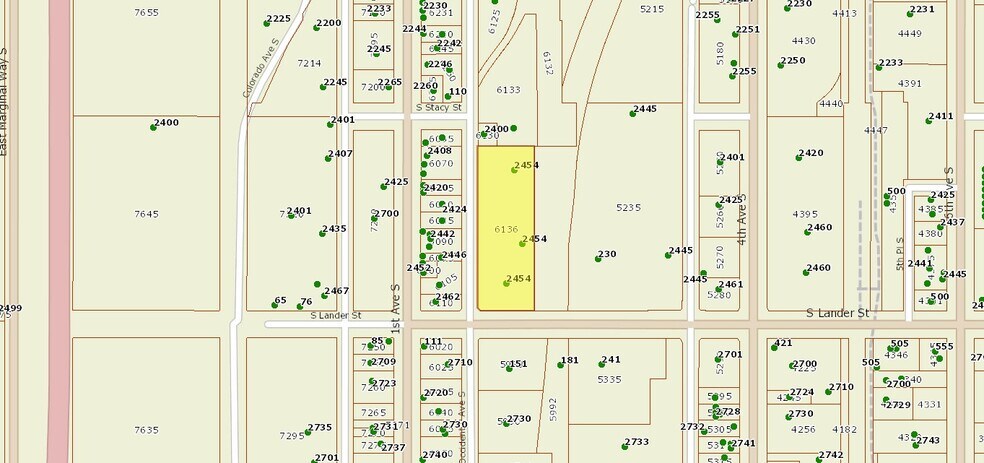 2454 Occidental Ave S, Seattle, WA à louer - Plan cadastral – Image 3 sur 8