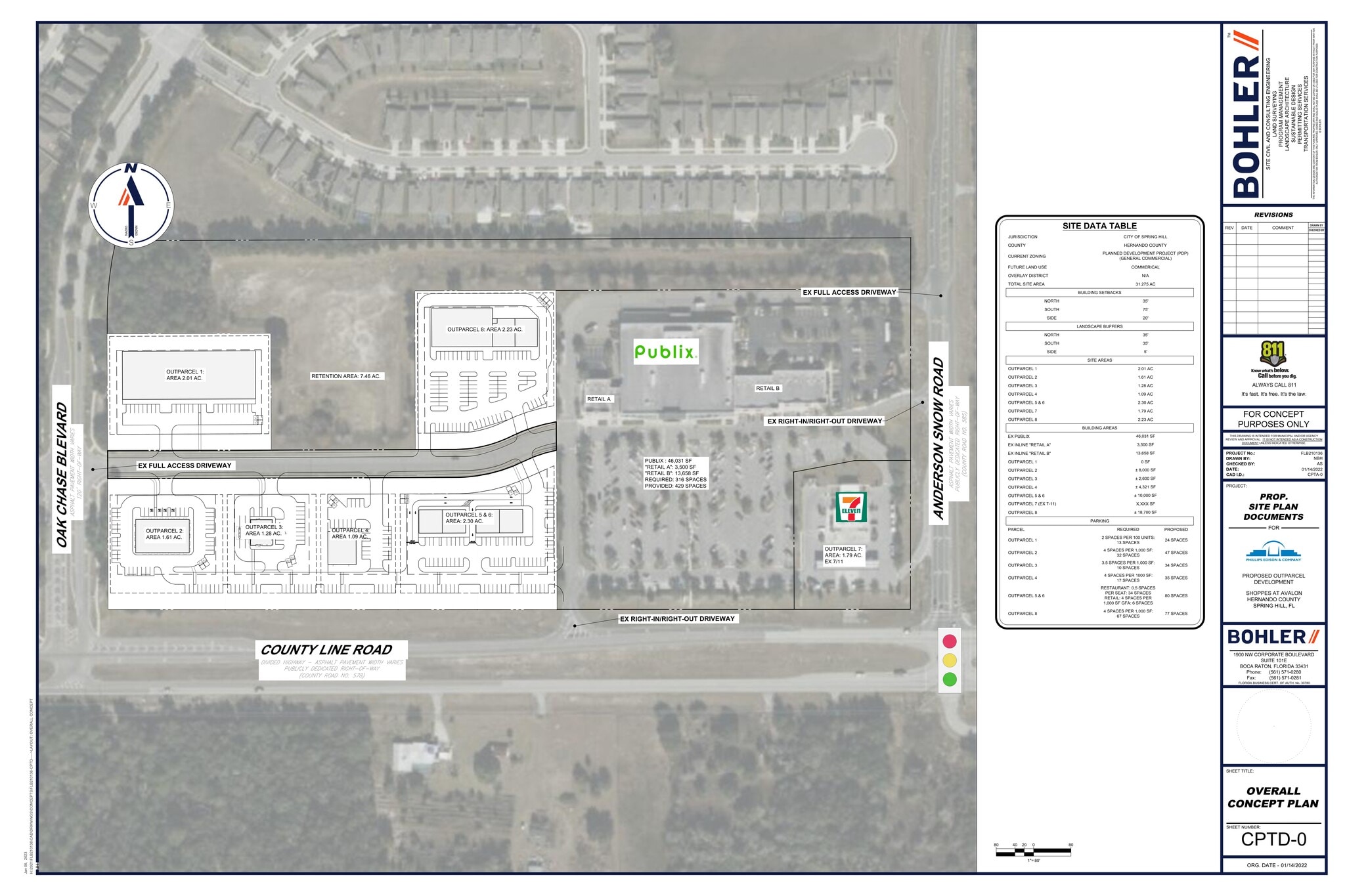 13455 County Line Rd, Spring Hill, FL à louer Plan de site– Image 1 sur 2