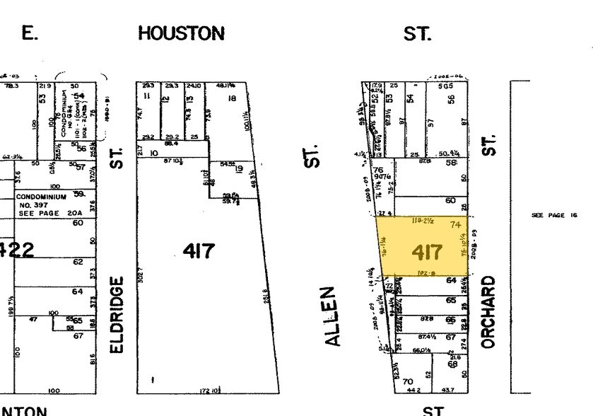 185 Orchard St, New York, NY à louer - Plan cadastral – Image 2 sur 46