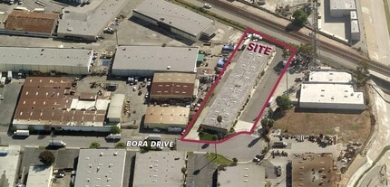 13656-13666 Bora Dr, Santa Fe Springs, CA - VUE AÉRIENNE  vue de carte