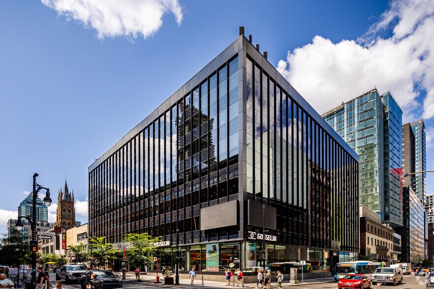 351-359 Rue Sainte-Catherine O, Montréal, QC à louer - Photo de l’immeuble – Image 1 sur 11