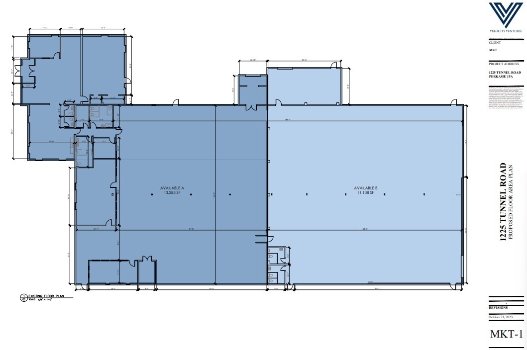 1225 Tunnel Rd, Perkasie, PA à louer Plan d’étage– Image 1 sur 1