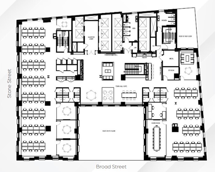 80-86 Broad St, New York, NY à louer Plan d’étage– Image 1 sur 6