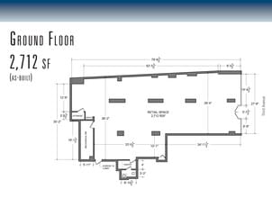 1050-1056 3rd Ave, New York, NY à louer Plan d’étage– Image 1 sur 5