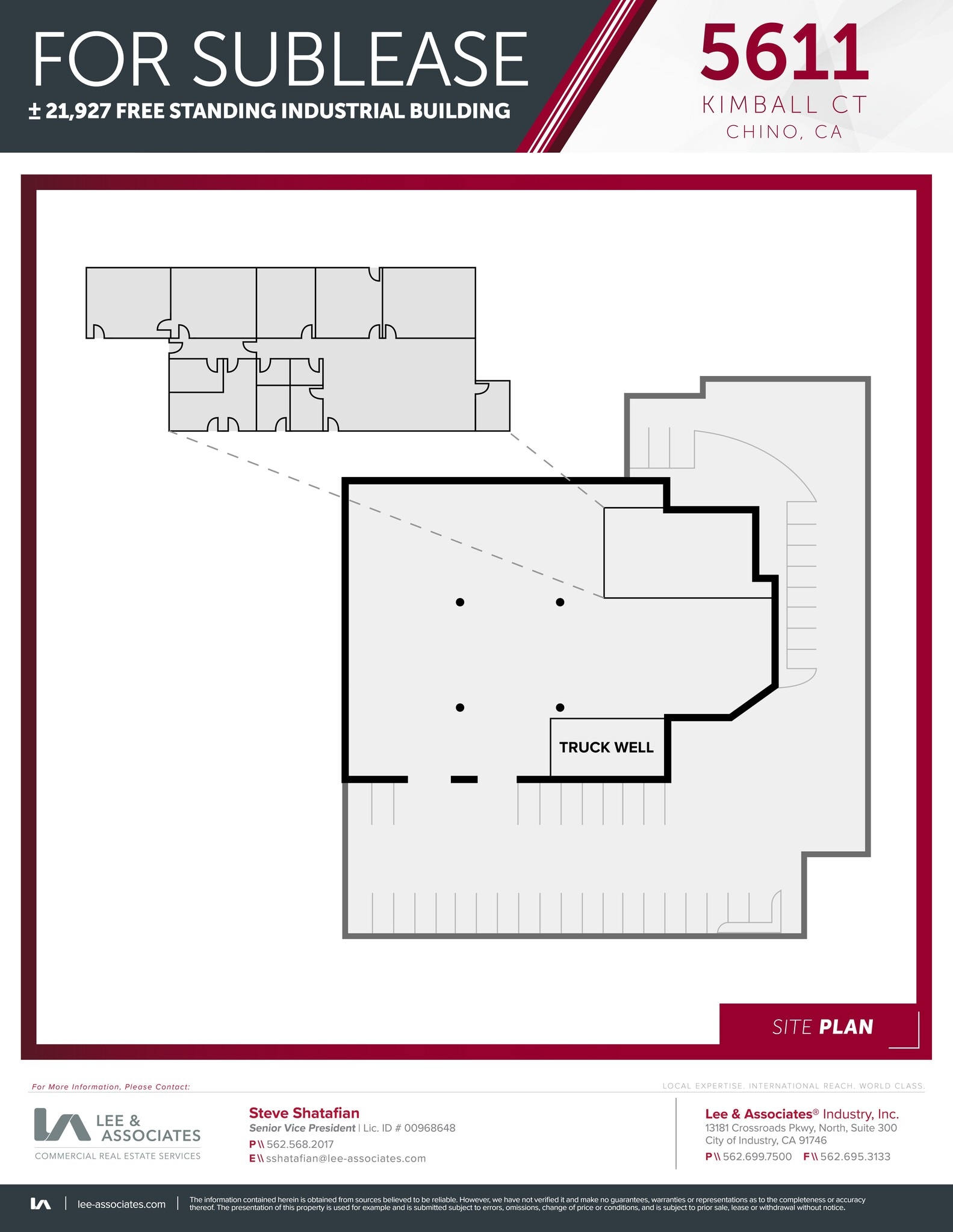 5611 Kimball Ct, Chino, CA à louer Plan de site– Image 1 sur 2