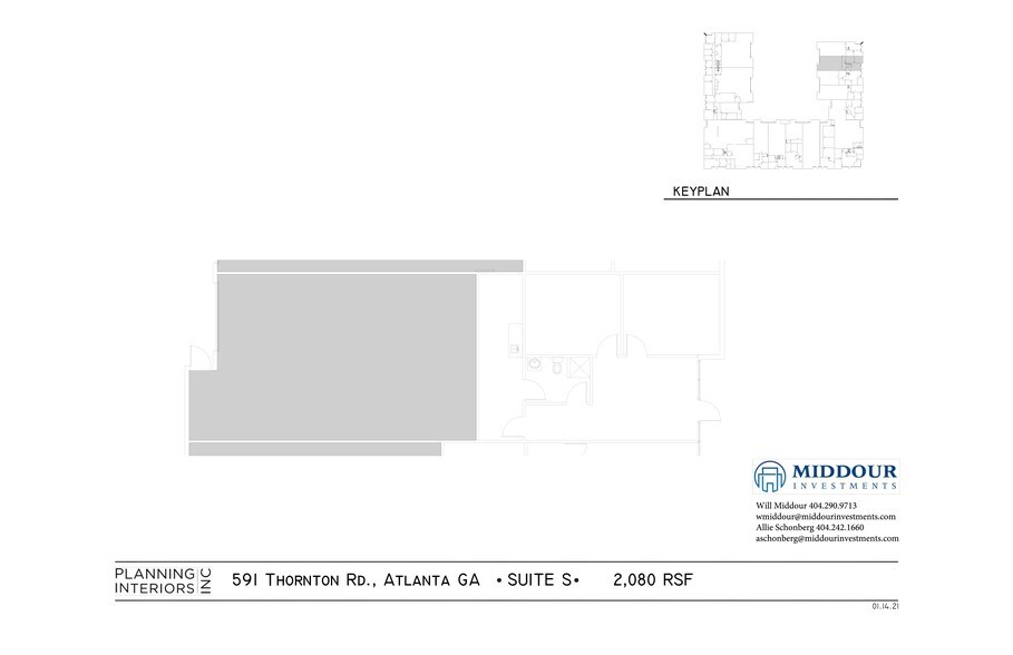 561 Thornton Rd, Lithia Springs, GA à louer - Plan de site – Image 1 sur 5