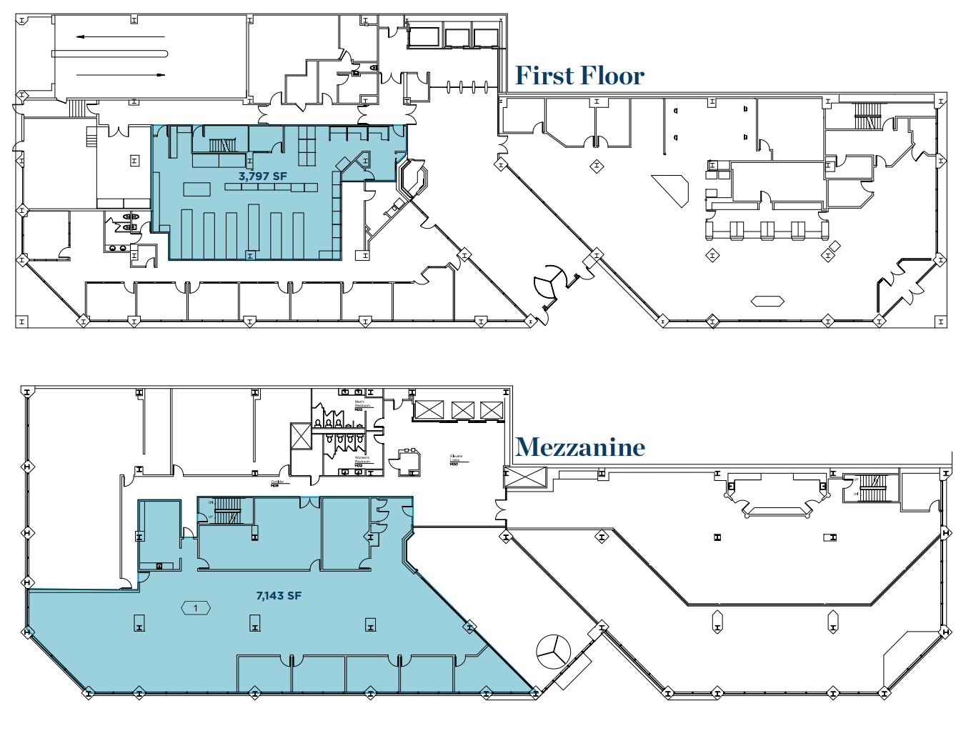 1215 Superior Ave E, Cleveland, OH à louer Plan d’étage– Image 1 sur 1