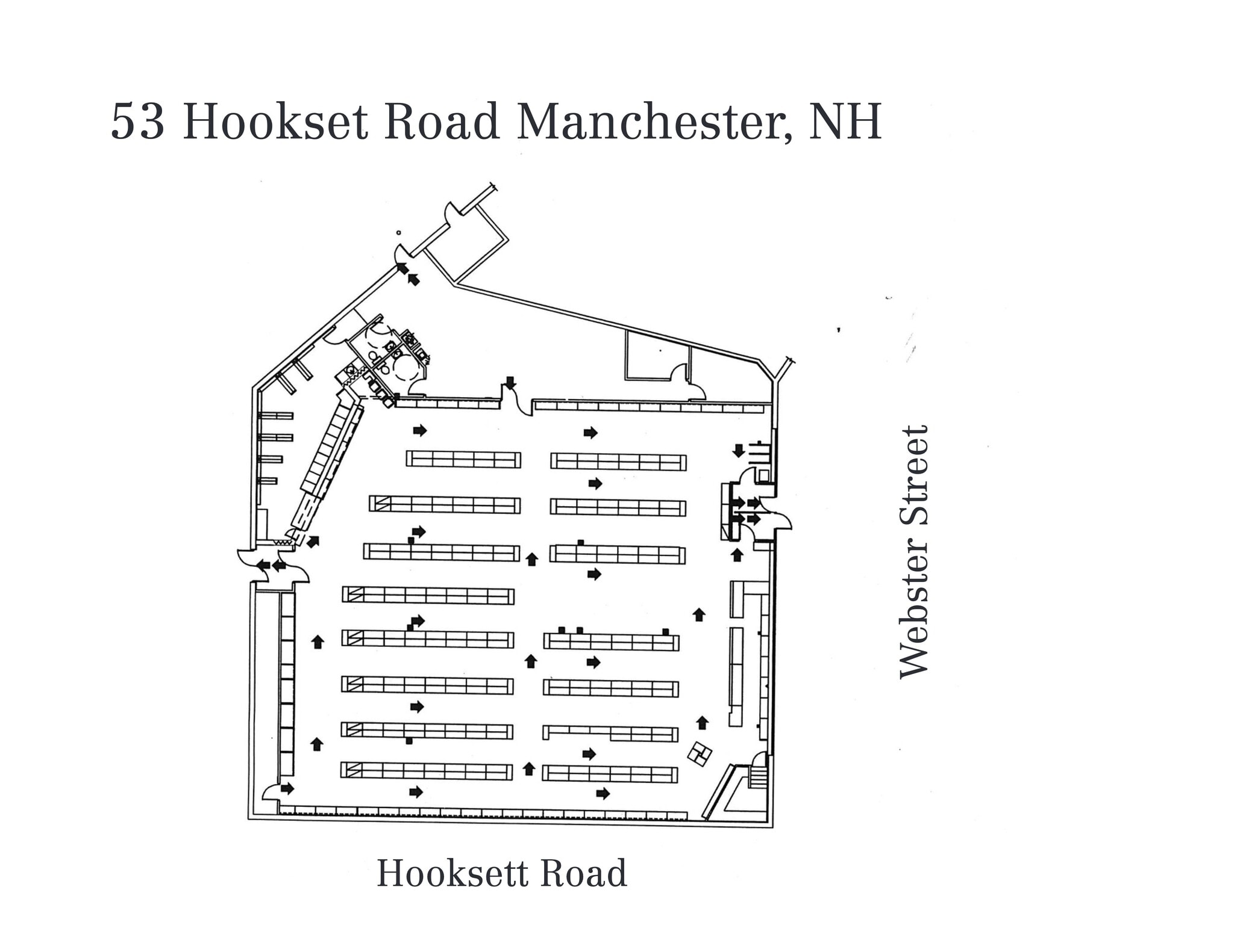 53 Hooksett Rd, Manchester, NH à louer Plan de site– Image 1 sur 1
