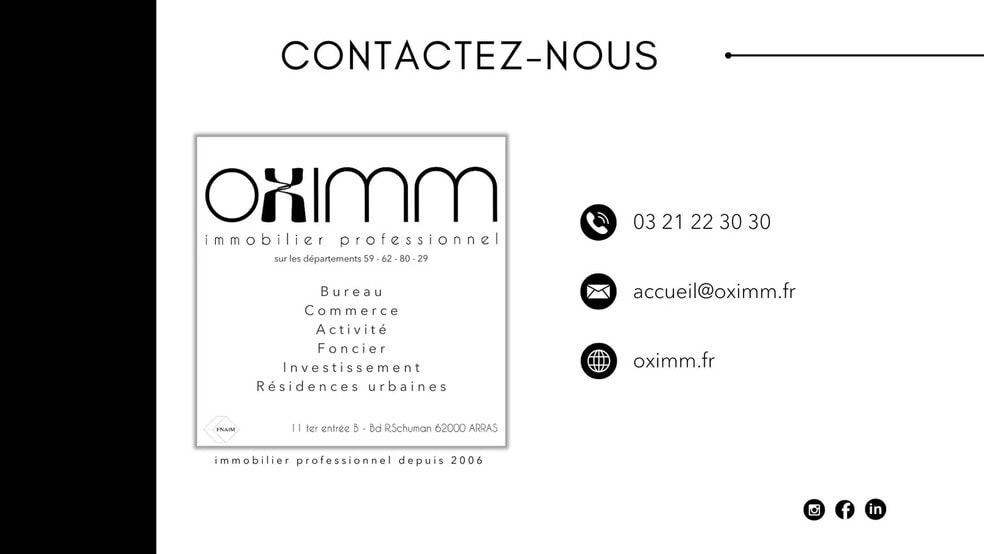 Local commercial dans Dainville à louer - Photo de l’immeuble – Image 2 sur 2