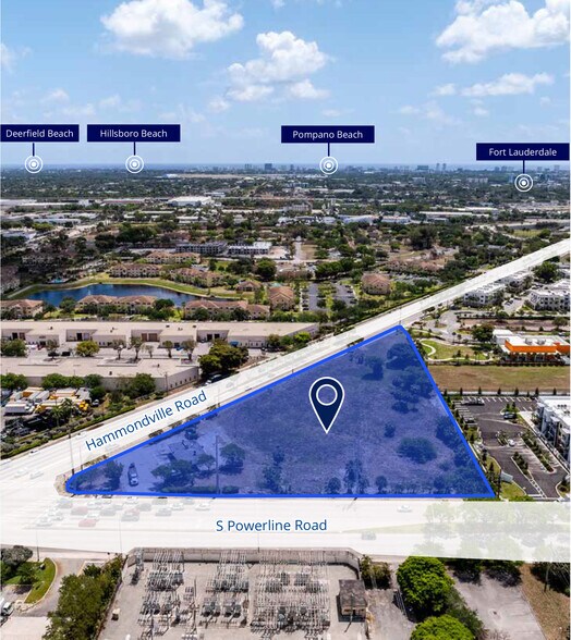 2050 Dr Martin Luther King Jr Blvd, Pompano Beach, FL à vendre - Aérien – Image 1 sur 6