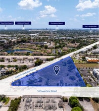 2050 Dr Martin Luther King Jr Blvd, Pompano Beach, FL - VUE AÉRIENNE  vue de carte - Image1