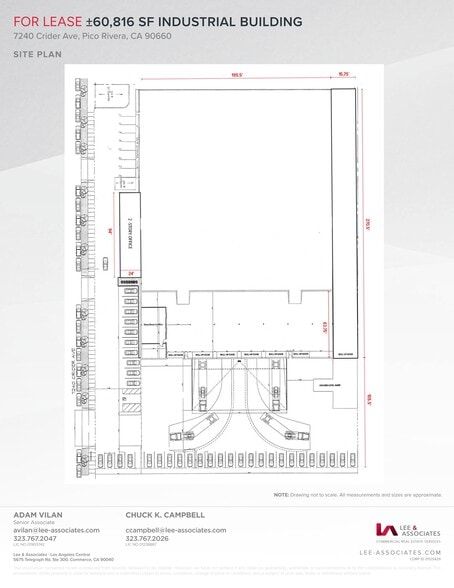 7240 Crider Ave, Pico Rivera, CA à louer - Plan de site – Image 3 sur 3
