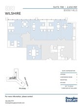 8383 Wilshire Blvd, Beverly Hills, CA à louer Plan d’étage– Image 1 sur 1