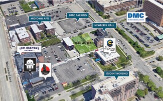 Plus de détails pour 80-92 E Willis St, Detroit, MI - Terrain à vendre