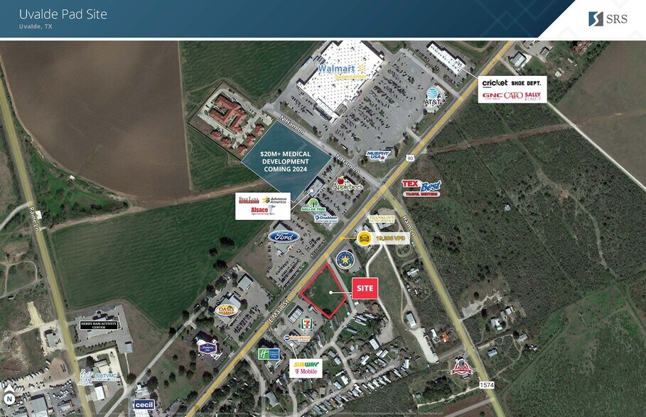 2829 E Main St, Uvalde, TX à louer - Photo principale – Image 2 sur 4
