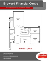 500 E Broward Blvd, Fort Lauderdale, FL à louer Plan d’étage– Image 1 sur 1