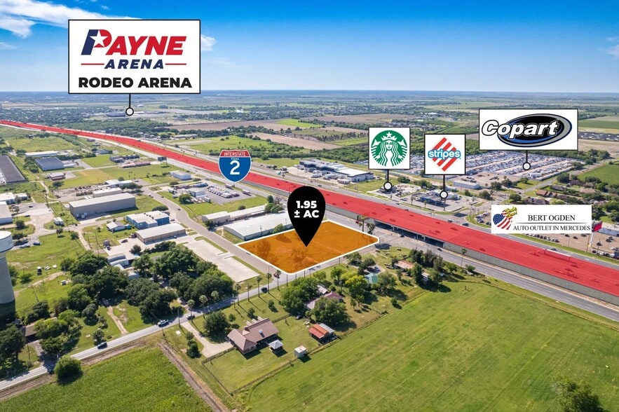 330 N Mile 1, Mercedes, TX à vendre - Aérien – Image 3 sur 9