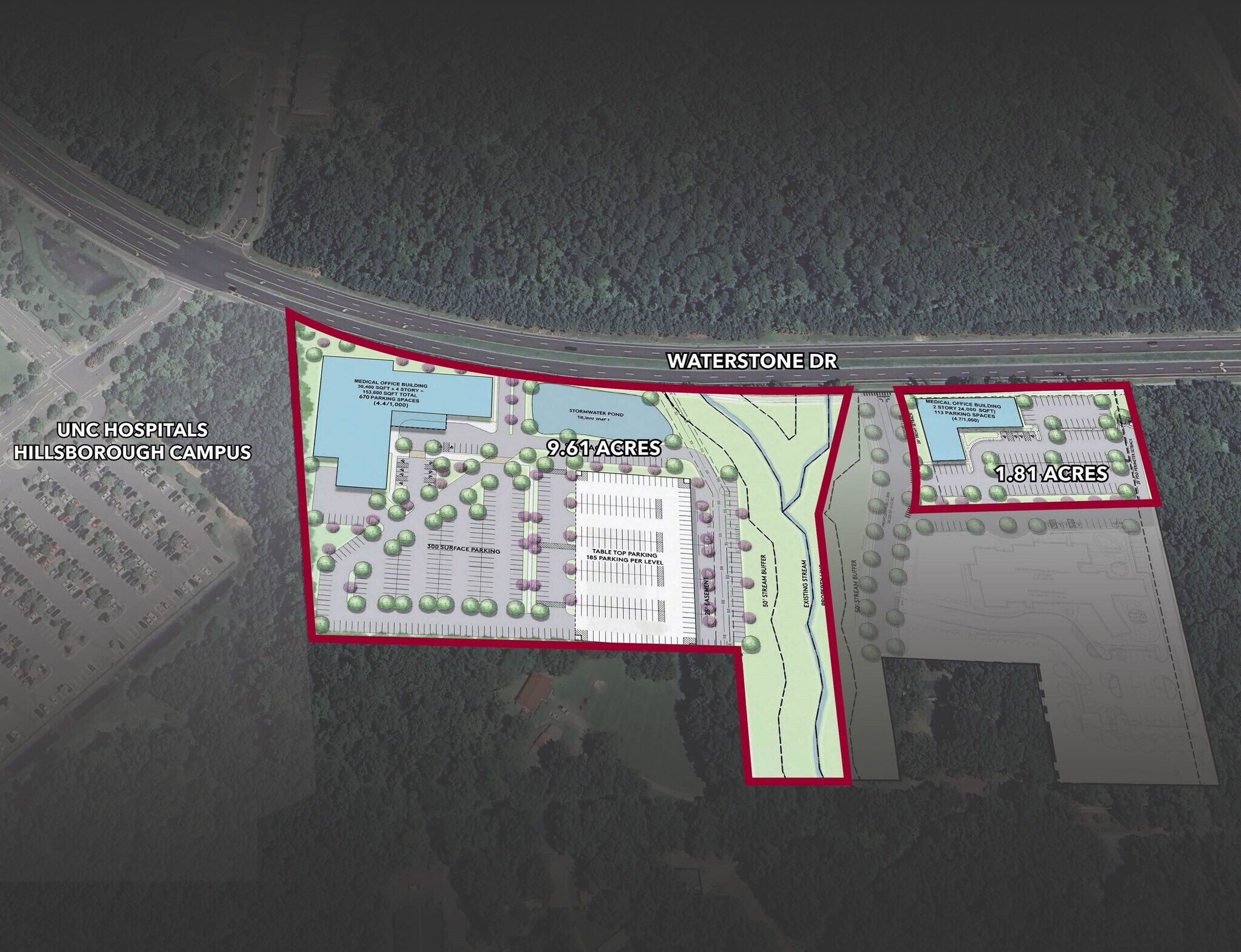 502 Waterstone Dr, Hillsborough, NC à vendre Aérien– Image 1 sur 3