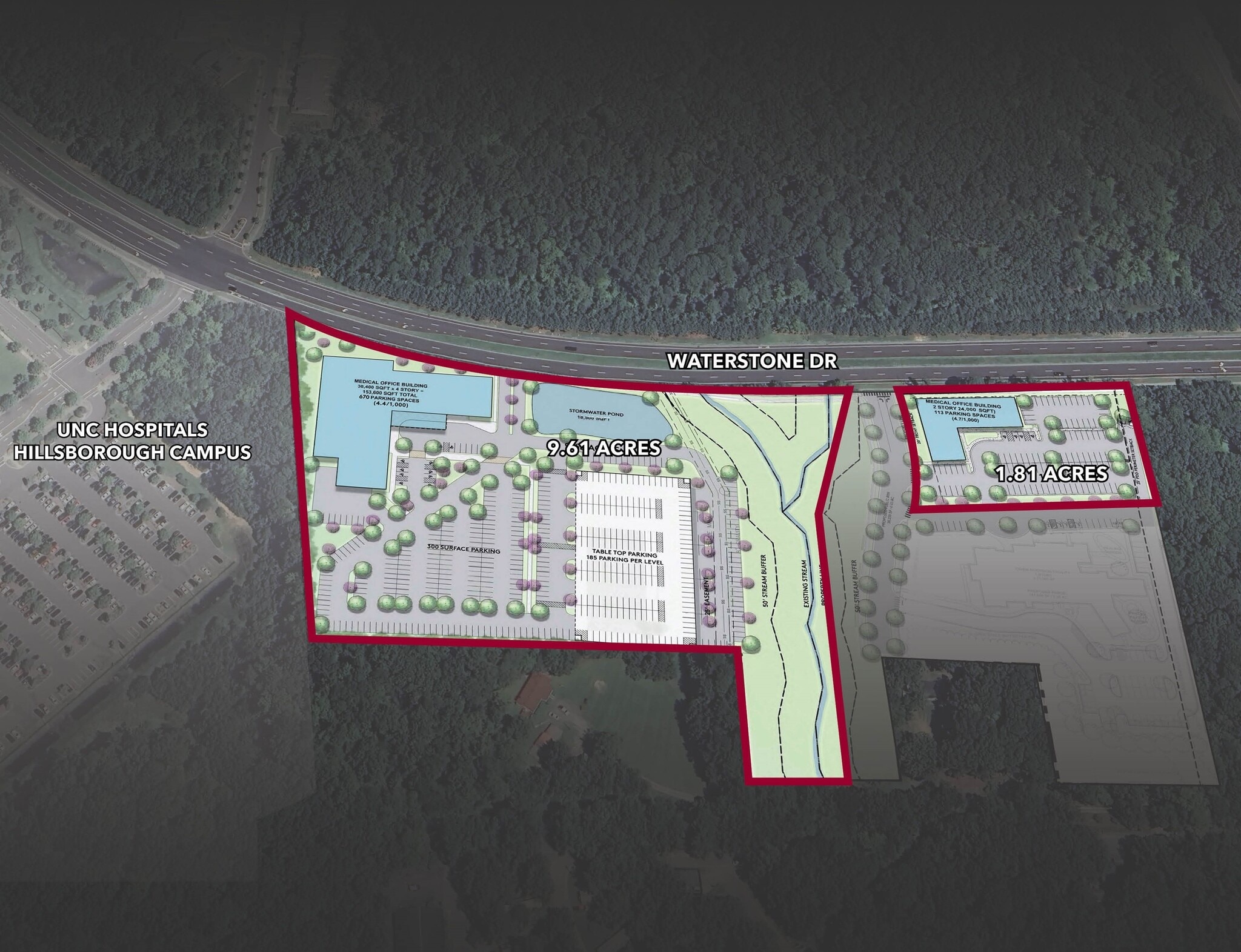 502 Waterstone Dr, Hillsborough, NC à vendre Aérien– Image 1 sur 3