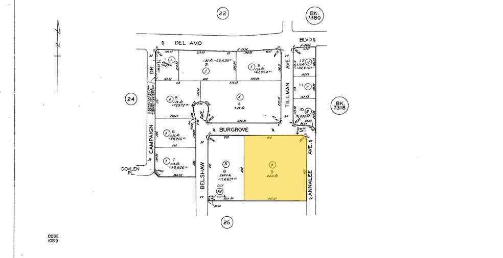 20505 Annalee Ave, Carson, CA à louer - Plan cadastral – Image 3 sur 7