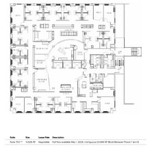 7735 Old Georgetown Rd, Bethesda, MD à louer Plan d’étage– Image 1 sur 1