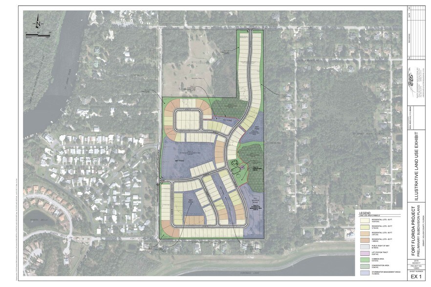 181 Fort Florida, DeBary, FL à vendre - Plan de site – Image 2 sur 2