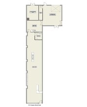 1133 Queen St E, Toronto, ON à louer Plan d’étage– Image 1 sur 1