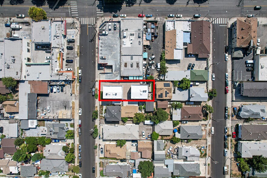 1243 S Catalina St, Los Angeles, CA à vendre - Aérien – Image 2 sur 11