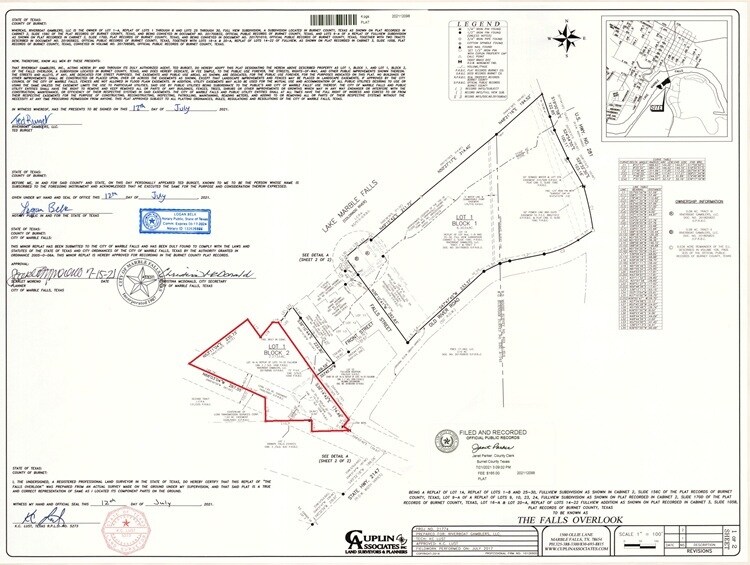 Old River Road, Marble Falls, TX à vendre - Plan cadastral – Image 3 sur 11