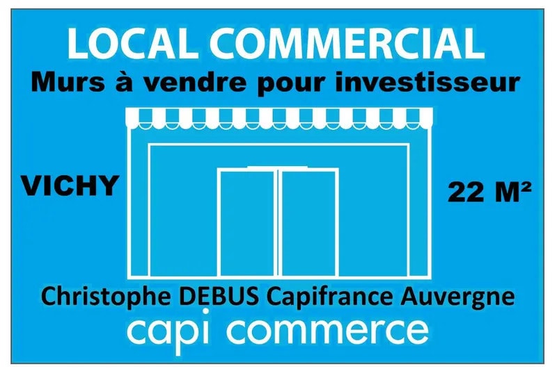 Local commercial dans Vichy à vendre - Photo de l’immeuble – Image 1 sur 1