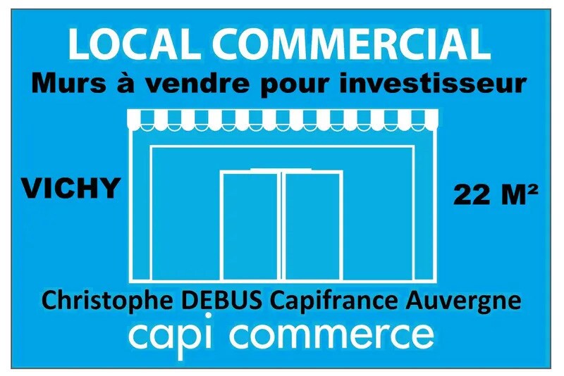 Local commercial dans Vichy à vendre Photo de l’immeuble– Image 1 sur 2