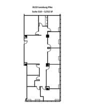 8133 Leesburg Pike, Vienna, VA à louer Plan de site– Image 1 sur 2