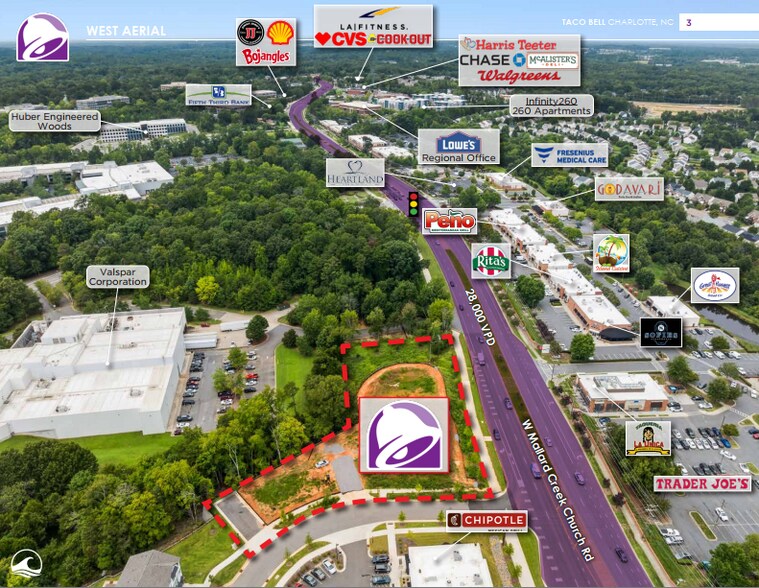 1935 Mallard Creek Church rd, Charlotte, NC à vendre - Photo de l’immeuble – Image 3 sur 6