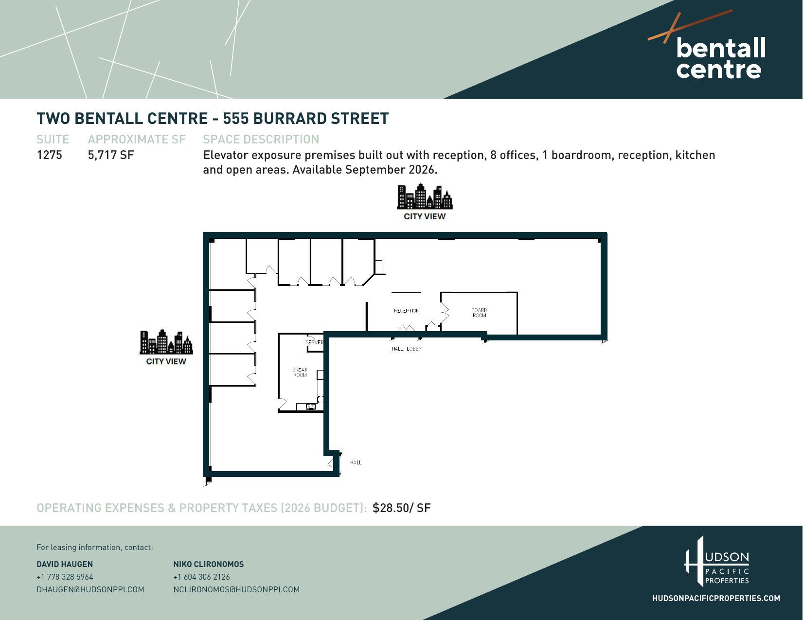 555 Burrard St, Vancouver, BC à louer Plan d’étage– Image 1 sur 1