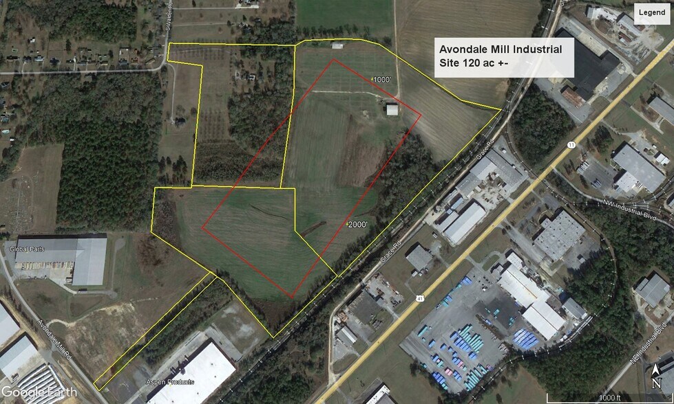 Avondale Mill Rd, Macon-Bibb, GA à vendre - Photo de l’immeuble – Image 1 sur 2