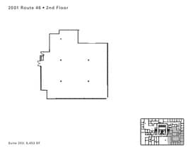 2001 Route 46, Parsippany, NJ à louer Plan d’étage– Image 1 sur 1