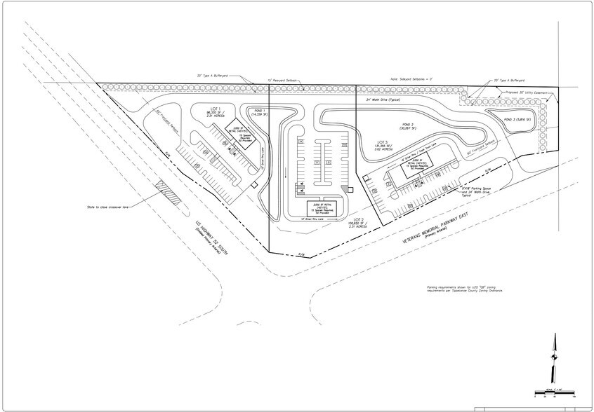 4467 Veterans Memorial Parkway East Pky, Lafayette, IN à louer - Plan de site – Image 2 sur 2