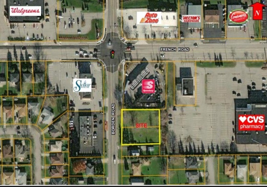 439-449 Borden Rd, Buffalo, NY à vendre Aérien– Image 1 sur 2